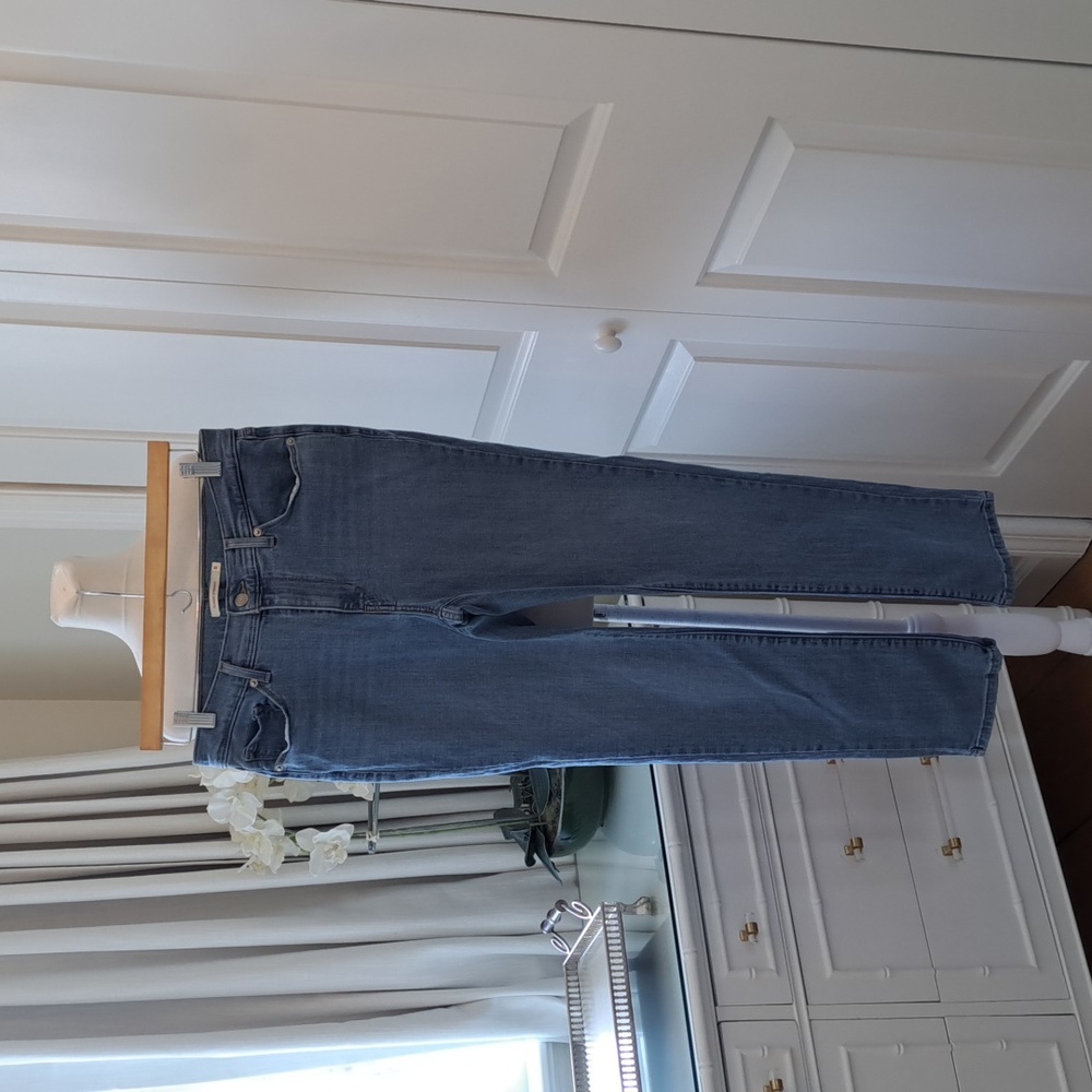Levi's Womens‎ Classic Straight High Rise Light Wash Stretch Jeans Size 8